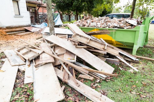 Modern furniture being disposed responsibly in Victoria